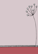 &Eacute;l&eacute;gance florale sur fond rose doux